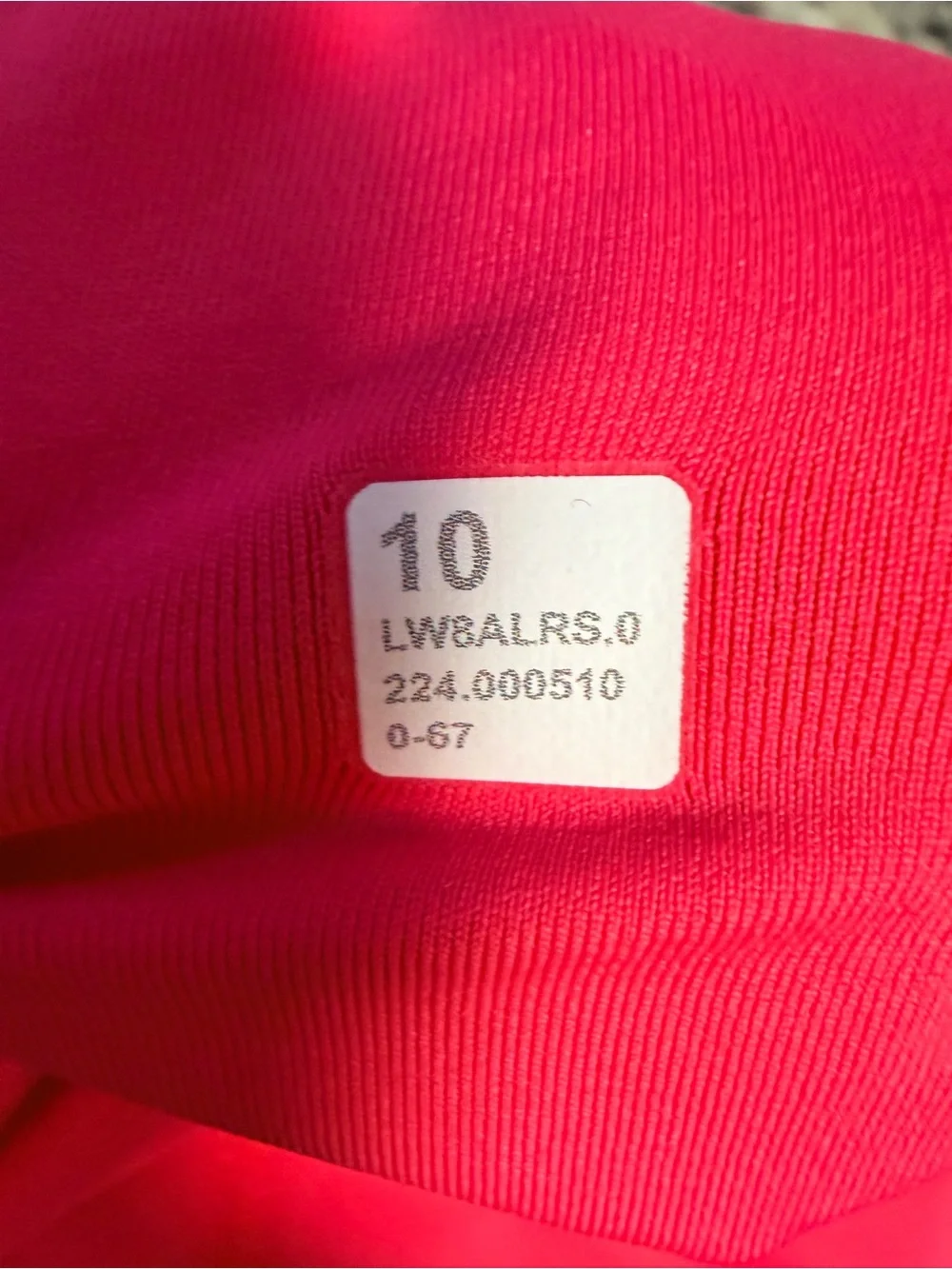 Lululemon High-Rise Pleated Tennis Skirt Glaze Pink Size 10
